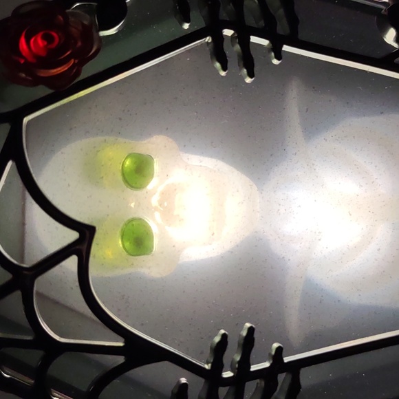 Skeleton Coffin Light Up Wallflower Plugin Bath & Body Works Halloween Decor - Picture 9 of 16